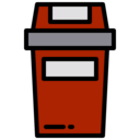 furniture and household,button,garbage,bin,can,rubbish,rubbish bin
